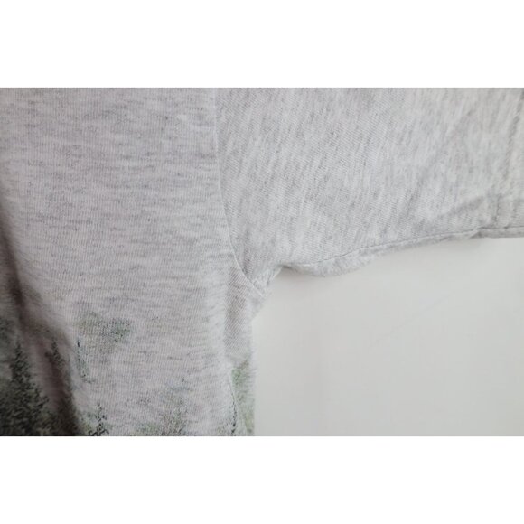 Vintage 90s Streetwear Mens 2XL XXL Faded All Over Print Mount Rushmore T-Shirt - Picture 14 of 16